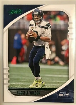 2020 Absolute Football RC's, Green Parallels, Inserts, Pick From List - Image 1 of 4