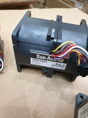 9CR0612P0H04 9CR06 SANYO DENKI ACE Counter Rotating Axial Fan 60mm 12VDC 2.7A - Image 1 of 4
