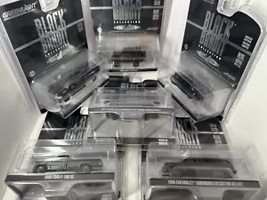 Greenlight 1:64 6 X Black Bandit Series 29 Chevrolet,Ford,Cadillac Etc. - Imagen 1 de 7