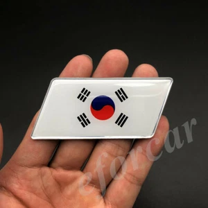 New Korea Korean Flag Car Fender Emblem Badge Motorcycle Gas Tank Decal Sticker - Bild 1 von 2