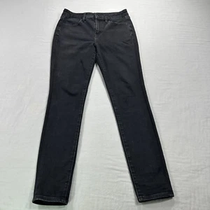 American Eagle Jeans Womens 8 Black High Rise Jegging Skinny Stretch 28x29 - Picture 1 of 13