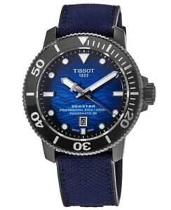 New Tissot Seastar 2000 Professional Blue Dial Men's Watch T120.607.37.041.00