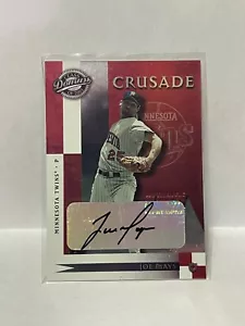 2001 Donruss Class of 2001 Crusade Autographs #C15 Joe Mays/50 - Picture 1 of 1