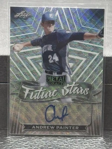 2021 Leaf Metal Draft Future Stars Silver Prizm Refractor Andrew Painter RC AUTO - Picture 1 of 1