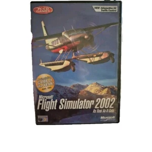 Microsoft Flight Simulator 2002 - Set 3 x PC CDrom - 2002 - Simulatore PC Vintage - Foto 1 di 4