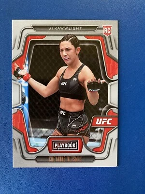 2023 Panini Chronicles UFC Cheyanne Vlismas Playbook Rookie RC #120 - Image 1 of 4
