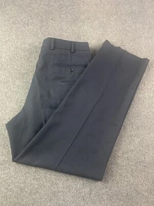 Brooks Brothers Madison Mens 100% Wool Dress Pants Size 34x30 Black - Picture 1 of 9