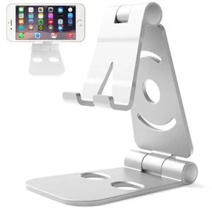 Support Téléphone Multi-Angles Réglable Aluminium Bureau Domicile Tablette - Imagen 1 de 14