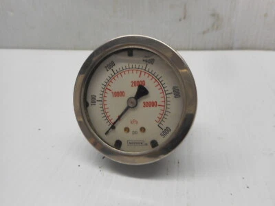 Medidor lleno de líquido Noshok PSI kPa 5000 PSI 30000kPa Foto 1 de 4