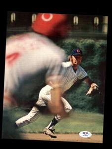 Ron Santo PSA DNA Cert Signed Vintage 8x10 Photo Autograph Cubs - Picture 1 of 3