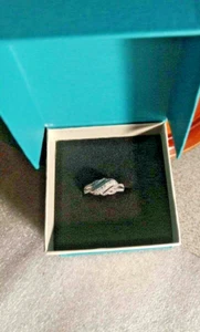 1/3 Karat Diamant Ring in Sterlingsilber Größe 8 - Bild 1 von 2