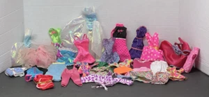 Mattel Barbie Ken 80er 90er Kleidung fluoreszierend Y2K Polka Dot Konvolut 30 Teile - Bild 1 von 23