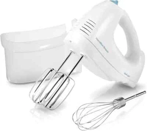 Hamilton Beach 6-Speed Electric Hand Mixer with Whisk, Traditional Beaters, Snap - Picture 1 of 11