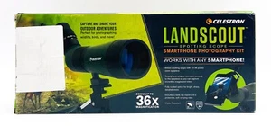 Celestron LandScout 12-36x60mm Spotting Scope W/ Smartphone Adapter  - Read Desc - Picture 1 of 6