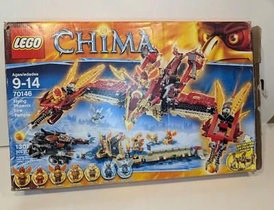 Lego Legends of Chima Flying Phoenix modelo de fogo INCOMPLETO - P6 - Imagem 1 de 4
