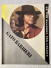 Gato Barbieri 1977 Promo Poster A&M Records Jazz Saxophone
