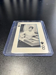 1966 Green Hornet Playing Cards Bruce Lee - 8 of Clubs - Picture 1 of 2