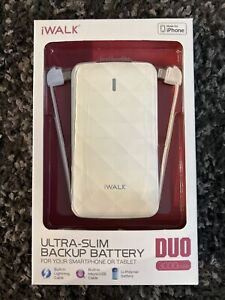 iWalk Duo UBO 3000 3000mAh Ultra Slim Rechargeable Backup Battery