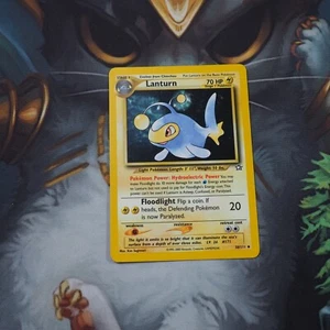 Lanturn 38/111 Uncommon Pokemon Neo Genesis Played Single Card TCG WOTC 2000 - Picture 1 of 3