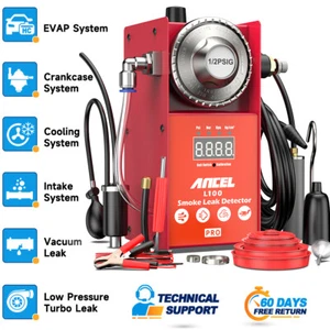ANCEL L100 Pro Professional EVAP Smoke Machine Vacuum Fuel Leak Diagnostics Test - Picture 1 of 7