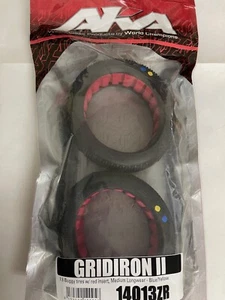 AKA 1:8 GRIDIRON II Buggy Tires w/Red Insert, Medium #14013ZR - Picture 1 of 2