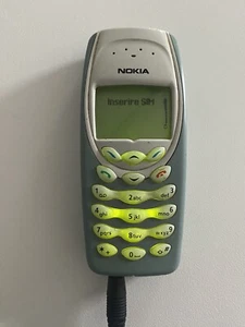 NOKIA 3410 TYPE NHM-2NX CELLULARE GSM MADE GERMANY + ALIMENTATORE VINTAGE RARO ! - Picture 1 of 9