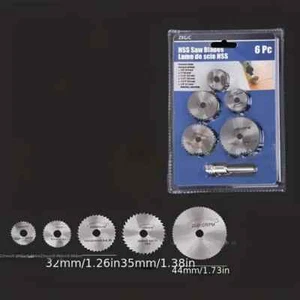 Set di 6 Lame per Sega Circolare Mini per Taglio Disco Sega a Catena - Foto 1 di 4
