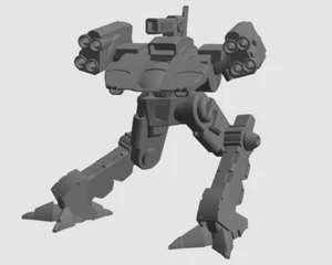 Locust IIC Alt. 2 | Exclusivo hágalo usted mismo | Miniatura impresa en 3D para Battletech - Imagen 1 de 1