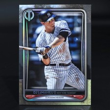 Topps 2020 Tribute DJ LeMahieu Baseball Card - Used in VGC
