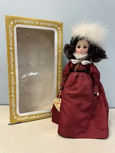 Vintage Effanbee Doll, Women Of The Ages Collection #1257, Burgundy Dress - Picture 1 of 13