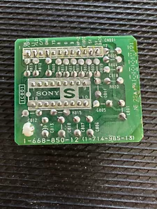 Sony PVM-20M2MDU "S" Caption Decoder PCB 1-668-850-12 - Picture 1 of 2