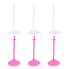  6 Pcs Doll Storage Rack Stable Stand Vertical Standing Clip
