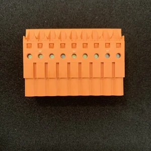 1500260000 TERMINAL BLK PLUG SOCKET 9 POSITION 300V 10A AWG 26 TO 12 (LOT OF 1) - Picture 1 of 6