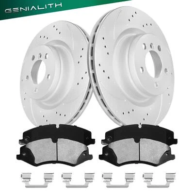 360mm Front Brake Rotors Ceramic Pads Kit for Land Rover Range Rover 2010-2012 Foto 1 de 4