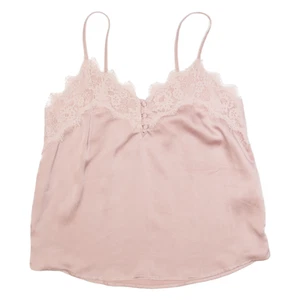 ABERCROMBIE & FITCH Womens Camisole Top Pink V-Neck Sleeveless S - Picture 1 of 6