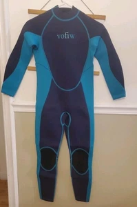 Traje de neopreno largo Vofiw para niños niño niña origen 3 mm talla 12 | Traje de neopreno largo - Imagen 1 de 7