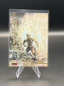 2023 Topps Chrome - Star Wars Galaxy - #25 Wading Through The Swamp - Picture 1 of 2