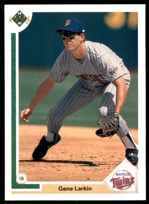 1991 Upper Deck Gene Larkin Minnesota Twins #501 - Image 1 of 2