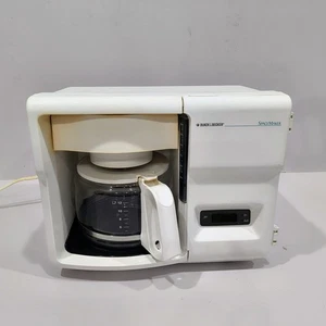 Black & Decker Spacemaker 12 Cup Coffee Maker Pot ODC325 Type 1 WORKS No Bracket - Picture 1 of 18