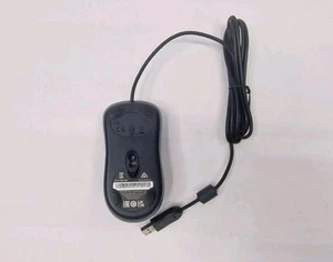 Microsoft Basic Optical Optical Mouse Black PC Mouse Cable PC/MAC USB PS2 - Picture 1 of 11