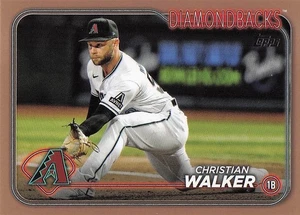 Christian Walker Gold #/2024 Topps #63 2024 - Imagen 1 de 2