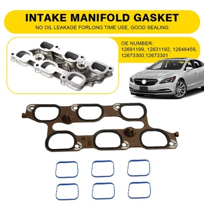 Kit de colector de junta de admisión de cilindro 3,0 L 3,6 L para Cadillac SRX Chevy GMC Terrain Foto 1 de 4