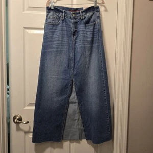 Lucky Brand langer Denim Jeans "Rigid" Maxirock neu mit Etikett Damen 8/29 - Bild 1 von 12