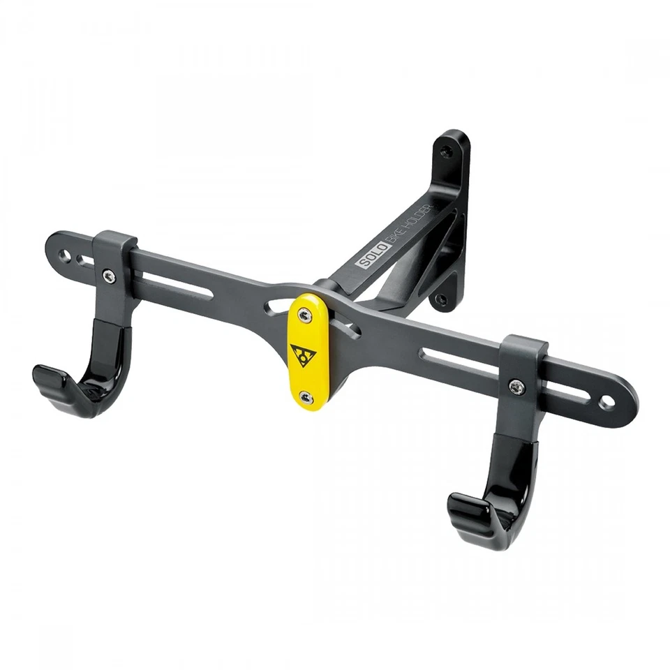 Soporte para bicicleta Topeak Solo - Soporte de montaje en pared de aluminio ajustable para bicicletas de hasta Foto 1 de 1