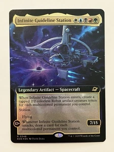 Infinite Guideline Station (Extended Art) Edge of Eternities Foil - Picture 1 of 2