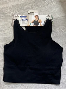 Bralette Rippoptik Cups - schwarz ohne Bügel von Ideenwelt - ROSSMANN - Gr. M - Bild 1 von 5