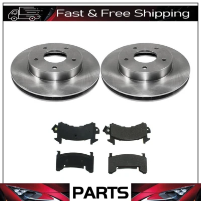 For 1979-1981 Pontiac Firebird Rear Brake Rotors And Metallic Brake Pads - Image 1 of 4
