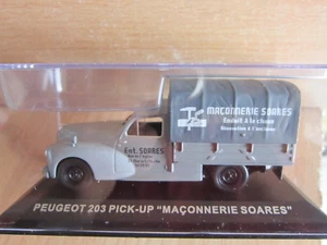 1/43 PEUGEOT 203 PICK-UP MACONNERIE SOARES IXO CAMIONNETTES D'ANTAN - Imagen 1 de 1
