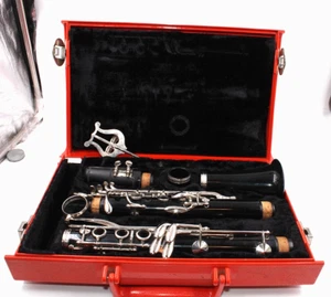 black Vito Reso-Tone 3 Clarinet Used, With Orange Case - Picture 1 of 16
