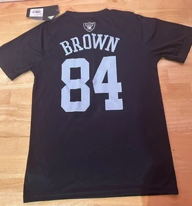 Antonio Brown #84 Las Vegas/Oakland Raiders YOUTH LGG 14/16 Jersey - Picture 1 of 4